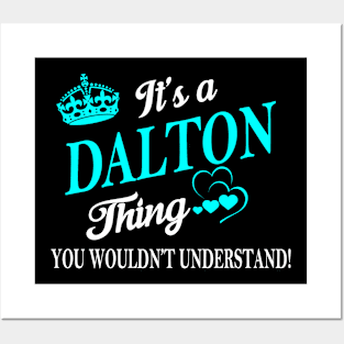 DALTON Posters and Art